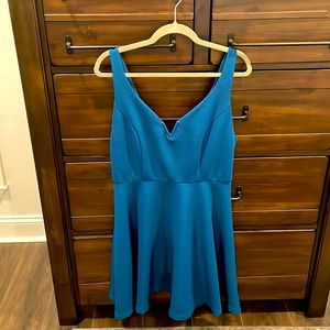 She & Sky Blue Dress NWT